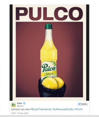 Pulco met ses fruits en avant...ou en arrière !