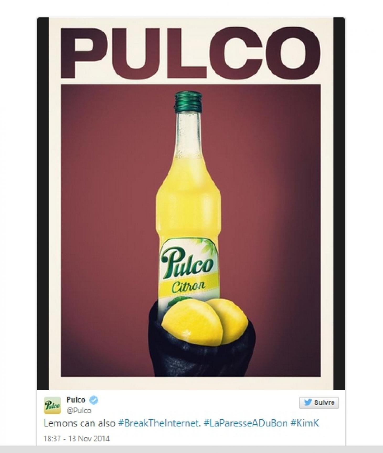 Pulco met ses fruits en avant…ou en arrière !