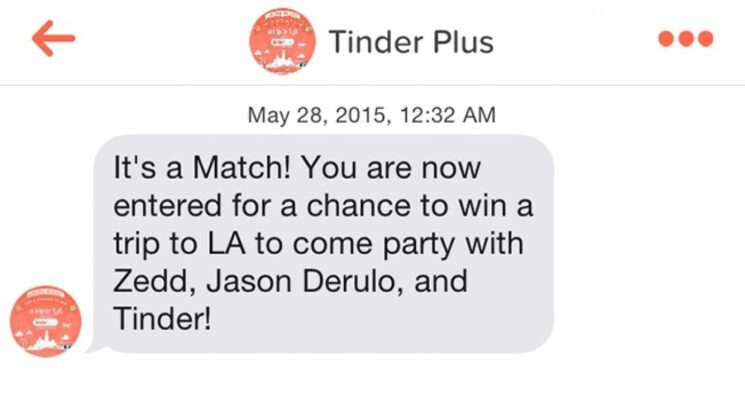 Tinder se lance dans la publicité.