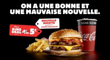 Burger King commence lannée avec une bonne et une mauvaise nouvelle