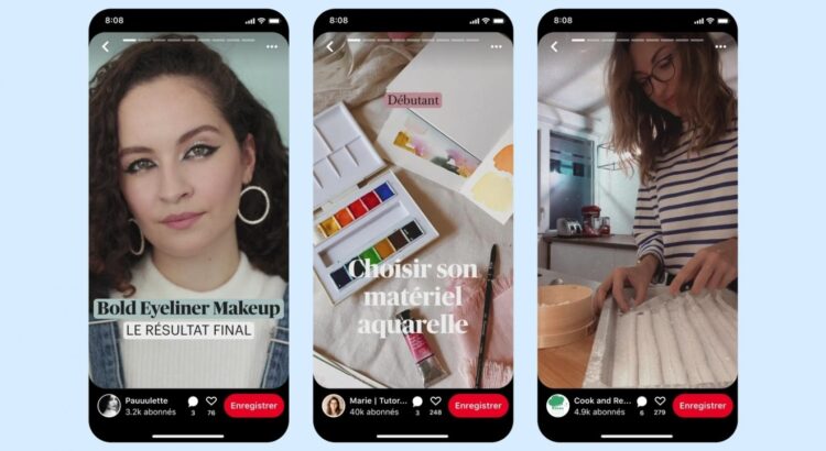 Pinterest déploie officiellement ses Epingles Story en France