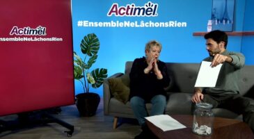 Actimel prolonge l'esprit de Noël et mise sur la solidarité entre les générations