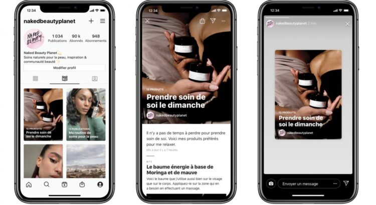 Instagram déploie sa nouvelle fonctionnalité, baptisée « Guides »