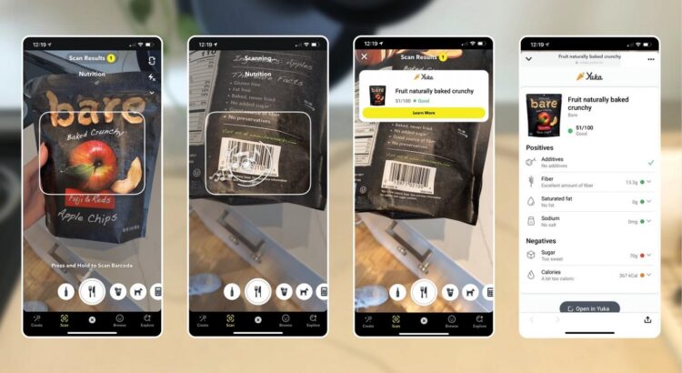 Snapchat intègre un Shazam du vin et de l'alimentation à son appli
