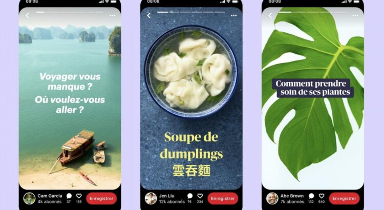 Pinterest lance « Story Pins », son format Stories