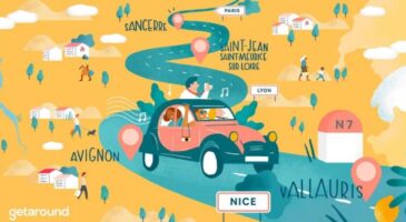 Airbnb et Getaround sunissent pour offrir un road-trip inoubliable en France cet été