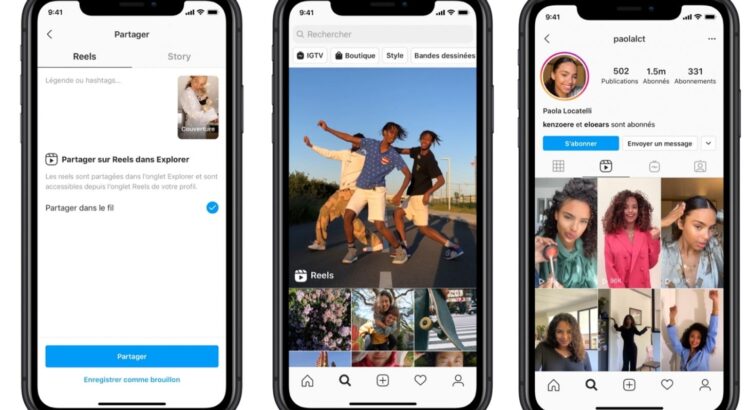 Instagram lance Reels en France, une nouvelle manière de concurrencer TikTok ?