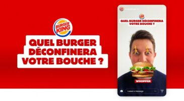 Burger King lance son filtre quiz pour faire saliver ses clients à lheure du déconfinement