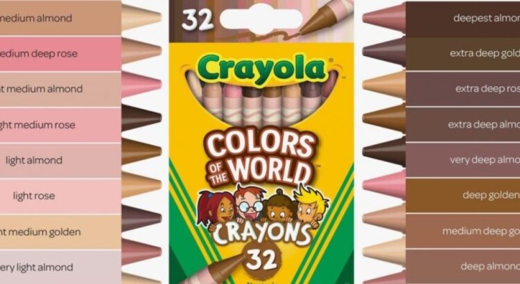 Crayola dévoile une nouvelle gamme de crayons de couleurs pour représenter la diversité des couleurs de peau