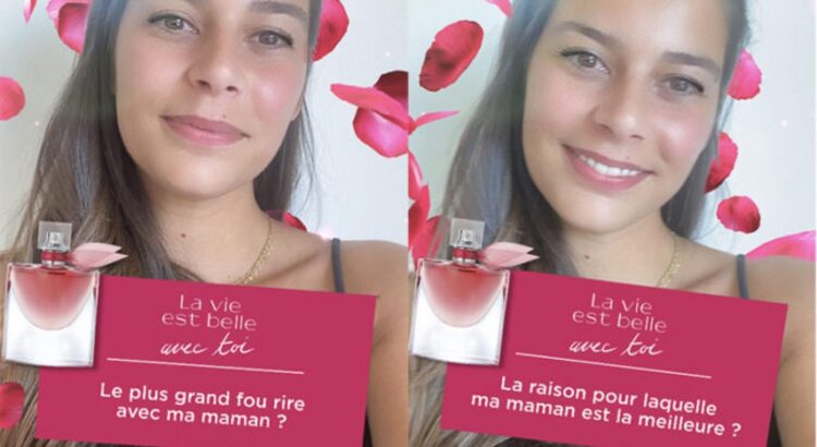 Snapchat : Lancôme célèbre les mamans en lançant une nouvelle expérience inédite