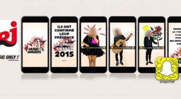 Snapchat : Outil marketing (et de teasing) de choix pour les NRJ Music Awards 2015