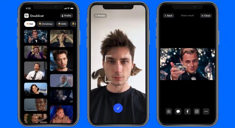 Mobile : Doublicat, l’appli qui vous invite à incarner vos GIF préférés