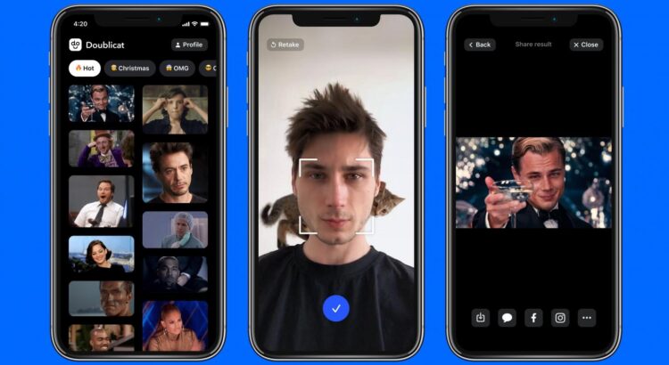 Mobile : Doublicat, l'appli qui vous invite à incarner vos GIF préférés
