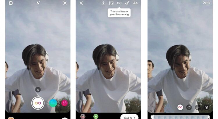 Instagram fait évoluer sa fonctionnalité Boomerang
