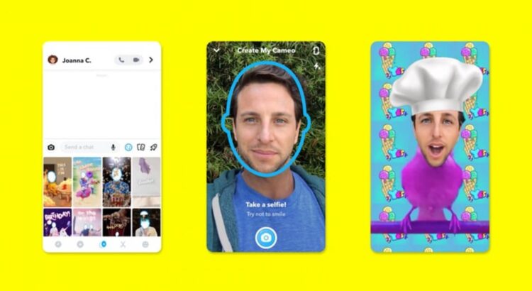 Snapchat lance Cameo, une fonctionnalité qui permet de transformer votre tête en GIF rigolo
