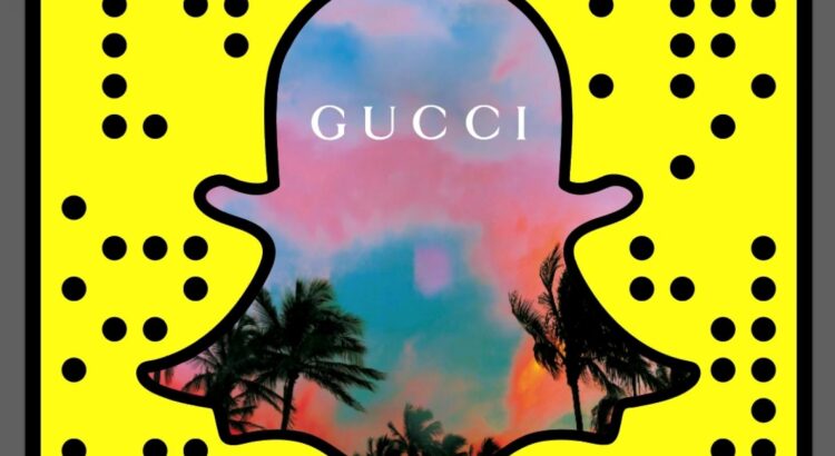 Snapchat conçoit une île psychédélique en réalité augmentée pour Gucci