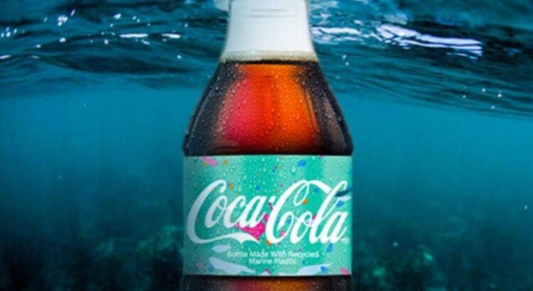Coca-Cola lance une bouteille à base de déchets plastiques marins, engagement au top