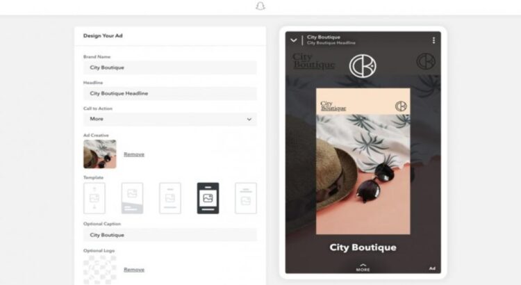 Snapchat lance « Instant Create » un outil de création d’annonces vidéo verticales instantanée