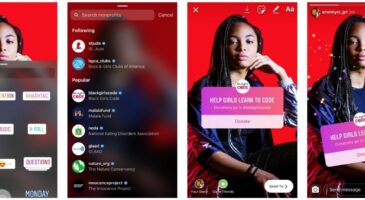 Instagram lance officiellement le Donation Sticker pour inviter les Millennials aux dons