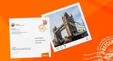 easyJet et Buzzman transforment les photos Instagram des Millennials en cartes postales