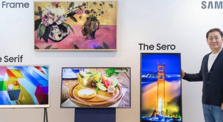 Samsung se lance dans les télévisions verticales pour séduire la jeune génération