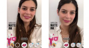 L'Oréal propose aux jeunes de tester 28 rouges à lèvres directement sur Snapchat
