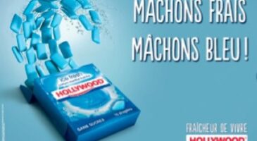 Hollywood Chewing Gum : Nouvelle campagne pour surfer sur le succès du Mondial 2014