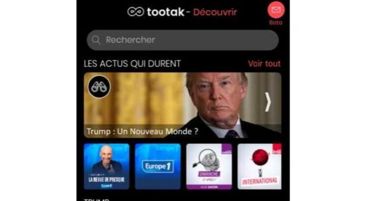 Mobile : Tootak, l’appli de « tout l’audio parlé » qui va conquérir les jeunes ?