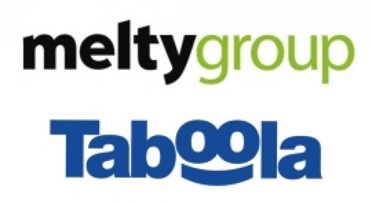 meltygroup s’associe de façon exclusive à Taboola pour améliorer l’engagement de ses utilisateurs