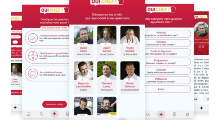 Mobile : Oui Chef !, l’appli qui a tout bon pour séduire les jeunes gourmands
