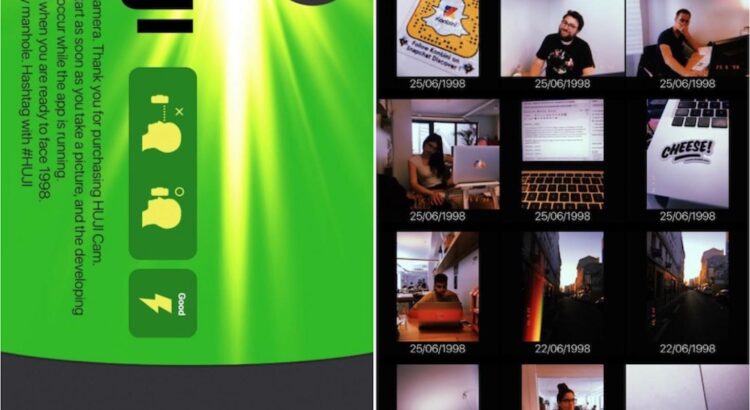Mobile : Huji Cam, l'appli qui transforme le mobile des jeunes en appareil photo jetable