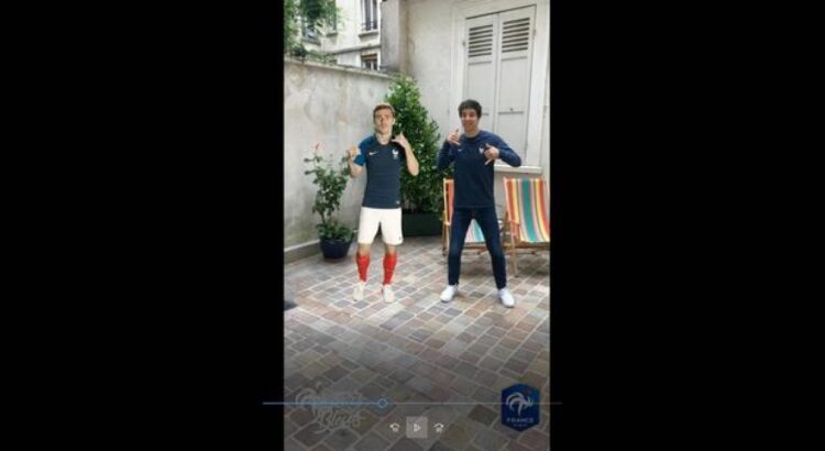 Mobile : Holobleu, l’appli du Mondial 2018 qui fait danser avec les Bleus