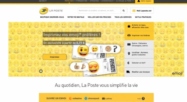 La Poste lance ses timbres à imprimer emoji, tout bon auprès de la jeune génération ?