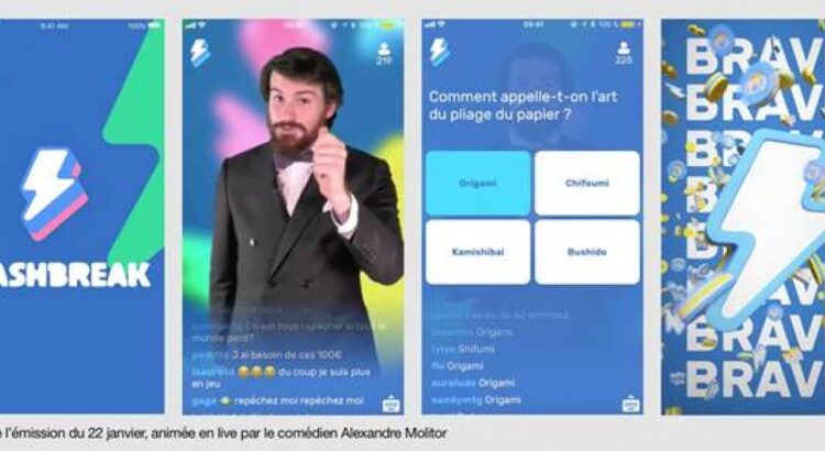 Mobile : Flashbreak, le nouveau format d'entertainment rapide et hyper-participatif qui a tout bon ?