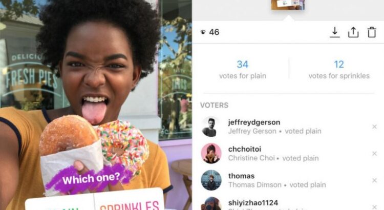 Instagram lance le sondage interactif dans ses stories, atout de taille pour les marques ?