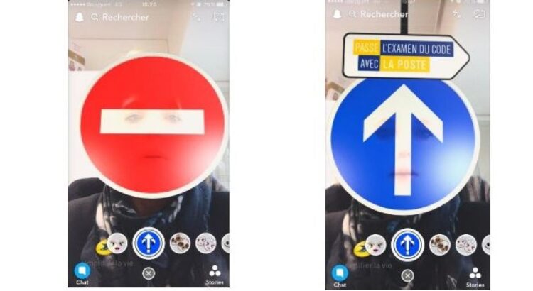 Snapchat : La Poste s’invite sur l’appli pour inviter les jeunes à passer le code de la route