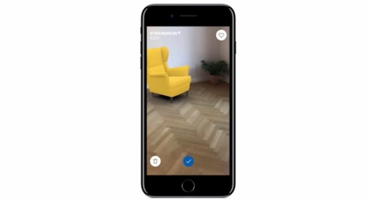 Mobile : Ikea Place, l’appli qui permet aux mobinautes d’essayer les meubles chez eux grâce à la réalité augmentée