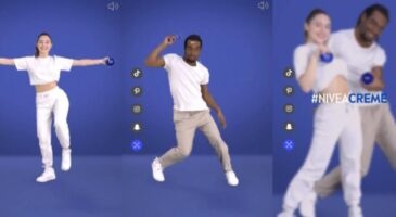 Nivea voit la vie en bleu (et en danse) sur TikTok