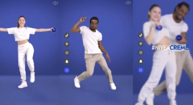 Nivea voit la vie en bleu (et en danse) sur TikTok