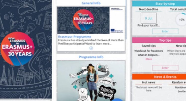 Mobile : Erasmus+, l’appli qui a bien cerné les envies de la jeune génération