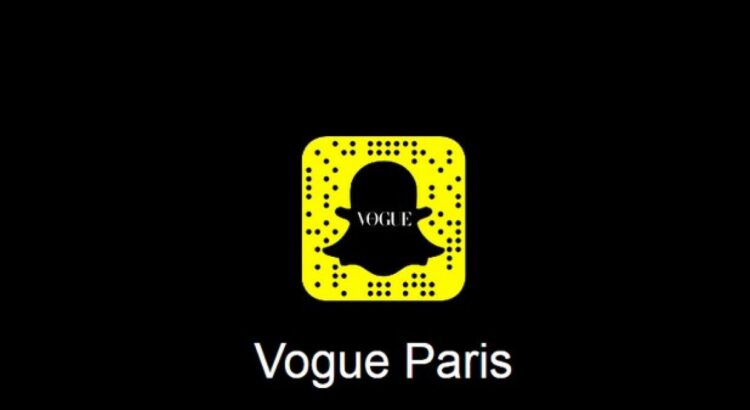Snapchat : Vogue Paris débarque sur Snapchat Discover, le phénomène continue