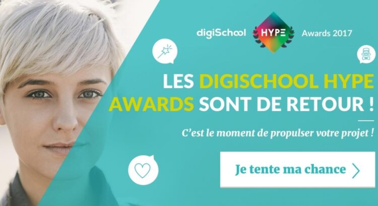 Le palmarès des digiSchool HYPE Awards 2017 est désormais connu !