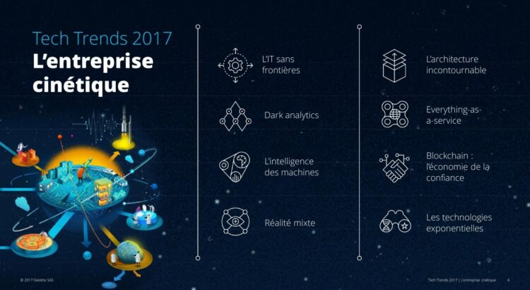 Dark Analytics, réalité mixte, Deloitte dévoile ses « Tech Trends » de l’année 2017