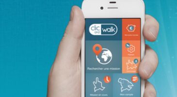 Mobile : Clic and Walk, l'appli en mode bon plan qui rémunère les jeunes shoppers
