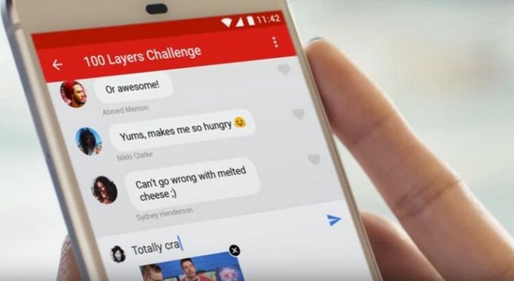 Bientôt une messagerie intégrée à la version mobile de YouTube ?