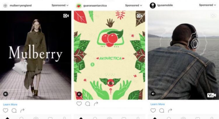 Instagram se lance (enfin) dans la publicité verticale