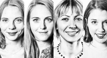 MNSTR : Sveva Wiquel, Mathilde Bouchilou, Claire Evrard et Eve Gerard, nouvelles recrues
