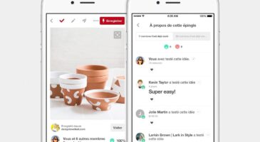 Pinterest se lance dans le test dépingles et les recommandations pour inviter ses utilisateurs à toujours plus de découvertes