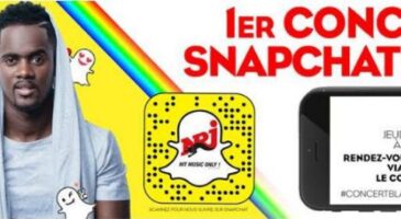 Snapchat : NRJ réalise le premier concert diffusé sur le réseau social