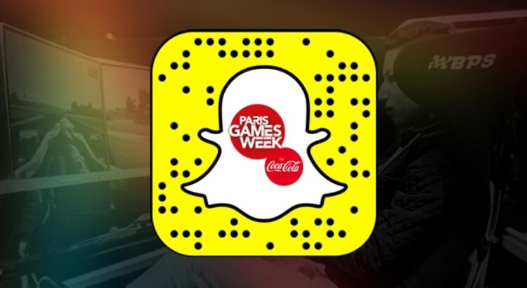 La Paris Games Week fait jouer les jeunes sur Snapchat
